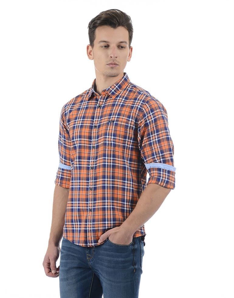Pepe Jeans Men Casual Wear Checkered Shirt